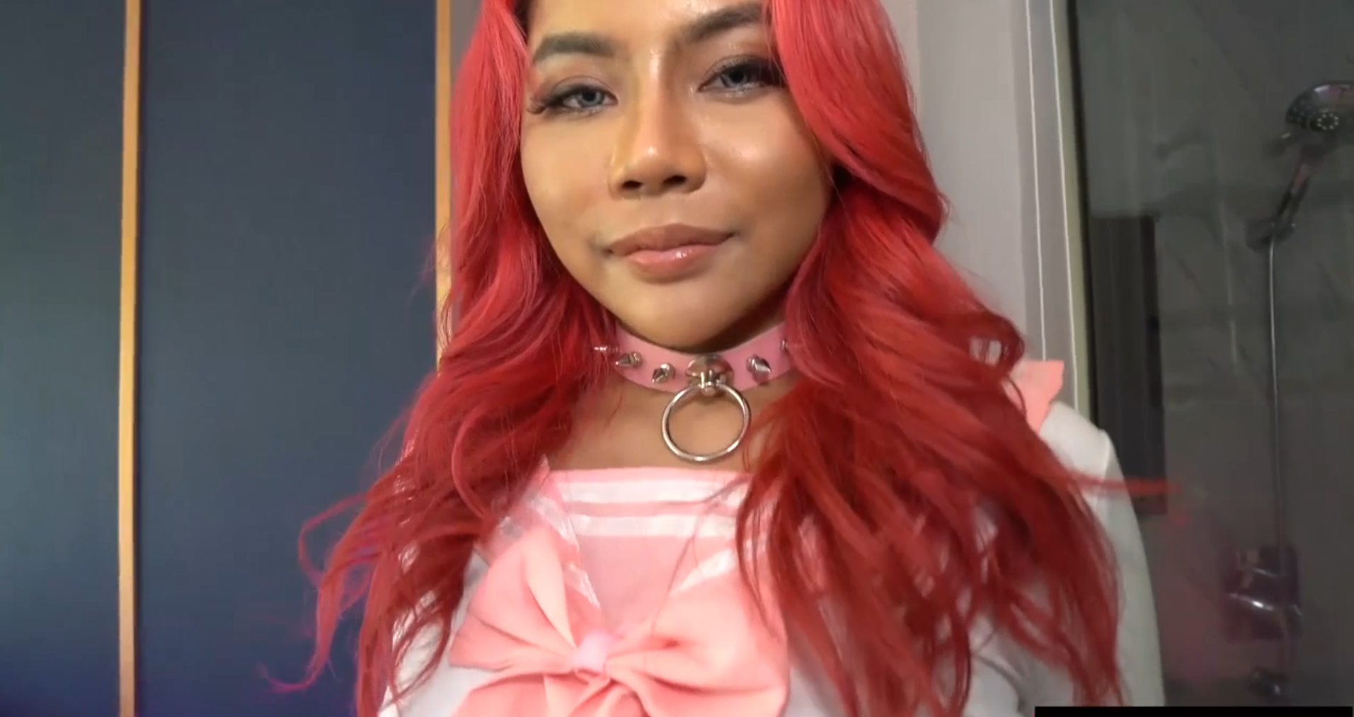 th-491 น้องบันนี่ ใส่ชุดนักเรียนคอสเพลย์เย็ดกับฝรั่ง แหวกหียั่วๆ ใส่ปลอกคอแนวทาสเซ็กส์ โม๊กควยดุ้นใหญ่แล้วเจอแหกหีเย็ดซอยยิกๆ